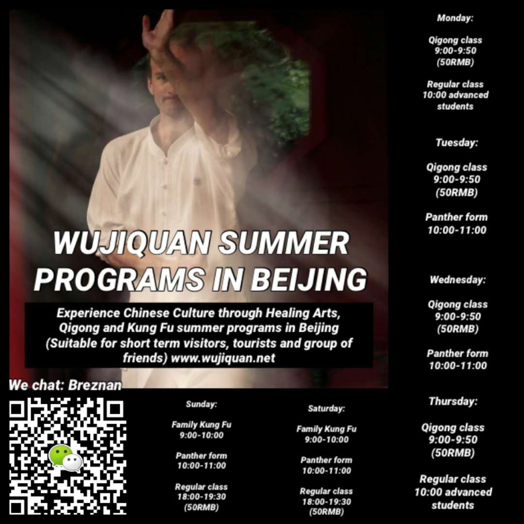 Wujiquan Summer Programs